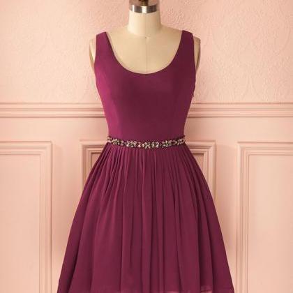  Vintage Prom Dress, Purple Prom Go..