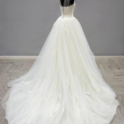 Ball Gown Puffy Wedding Dress 2016 ,plus Size Lace..
