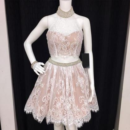 Pink Homecoming Dress,short Prom Dresses..