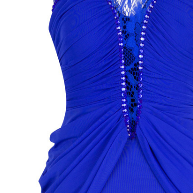 A Formal Evening Dress With A V-neck, Necklaces,..
