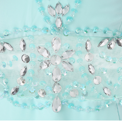 The Mermaid Ball Gown, The Aqua Dress, The Elegant..