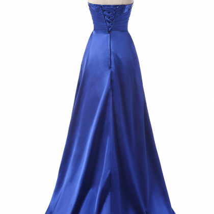 The Sexy Formal Prom Gown With A V-neck Gown Is A..