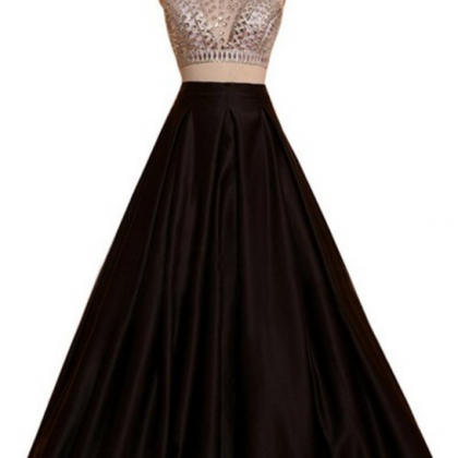 The Long Ball Dress Is Like A High-necked, Beaded,..