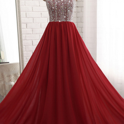 The Most Popular Is A Chiffon Evening Dress With..