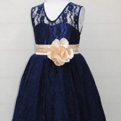 Flower Girl Dress, Lace Flower Girl Dress Toddler..