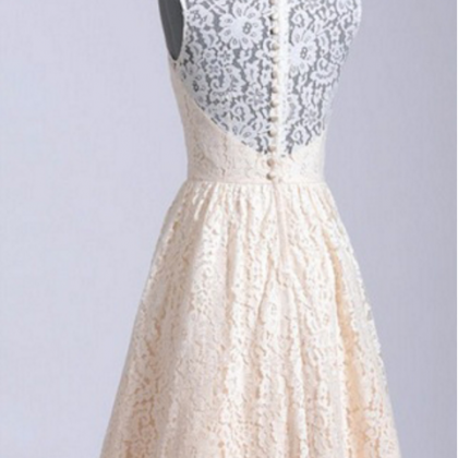 Champagne Homecoming Dresses,lacehomecoming..