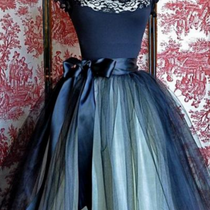 Lovely Lace Homecoming Dresses,black Homecoming..