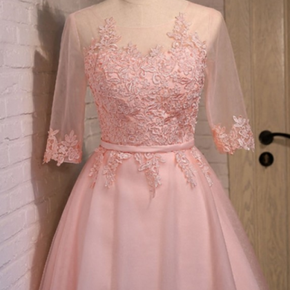 Pink Homecoming Dress, Charming Homecoming Dress