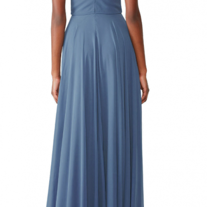Slate Blue Prom Dresses