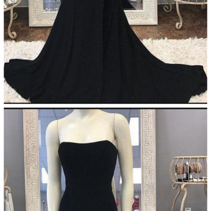 Black Mermaid Prom Dress, Prom Dress, Prom Dresses