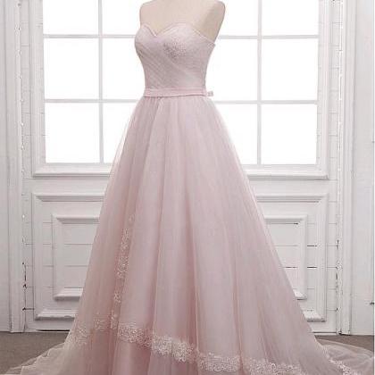 Tulle Sweetheart Neckline A-line Wedding Dress on Luulla