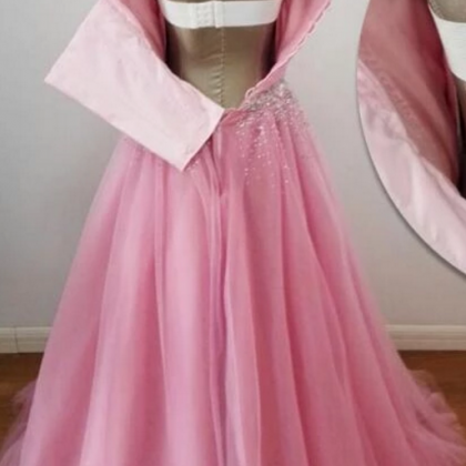 Handmade Beaded Long Formal Gown, Prom Dress