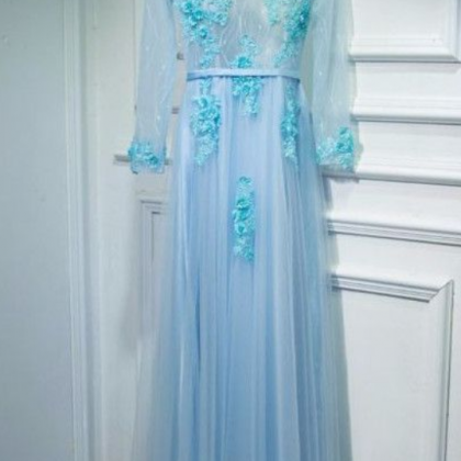 Stunning Prom Dress, Modest Prom Evening Dress,..