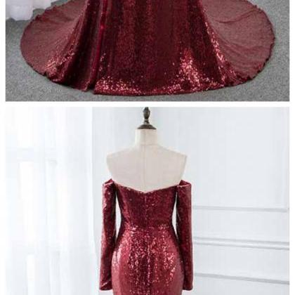 Ruby Outfit Burgundy Long Prom Dresses Off The..