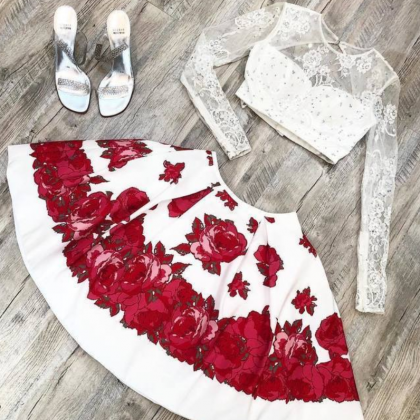Ruby Outfit Princess Lace Two Piece Short..