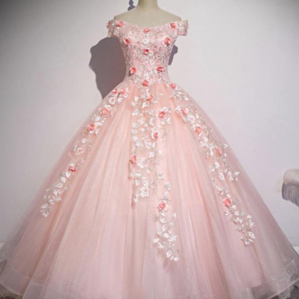 Lace Ball Gown Quinceanera Dress Sweet Sixteen..