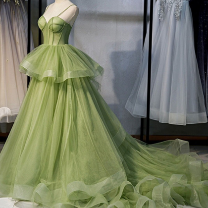 Sexy Spaghetti Straps A-Line Prom Dresses, Evening Dress Prom Gowns, Formal Women Dress,Prom Dress   cg20997