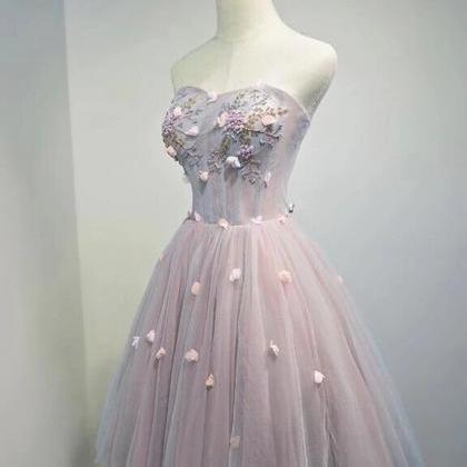 Tulle Short Knee Length Party Dress, Homecoming..