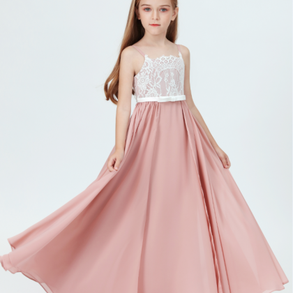 Flower Girl Dress,lace Little Bridesmaid Dresses..