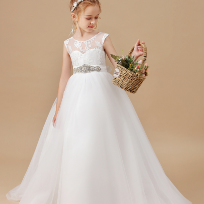 Flower Girl Dress,elegant Year Princess Children..