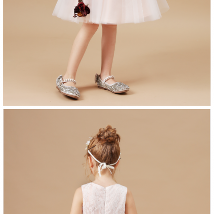 Flower Girl Dress,princess Kids Baby Dress Girls..