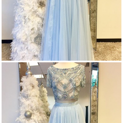 Prom Dresses Wedding Party Dresses Two Pieces..