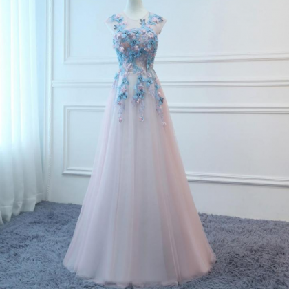 2021 Prom Dresses Long Butterfly Evening Dress..