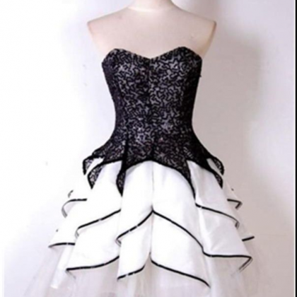 Lace Prom Dress,short Homecoming Dress,fashion..