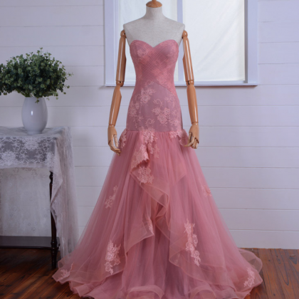 Sexy Sweetheart A-line Prom Dresses,long Prom..