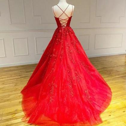 Prom Dresses Style Prom Dress Lace Up Back Evening..