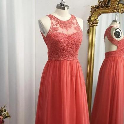 Prom Dresses A-line/princess Chiffon Applique..