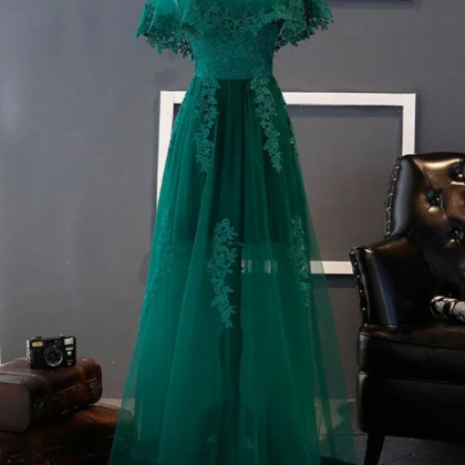 Prom Dresses Lace Long Prom Dresses, Lace Formal..
