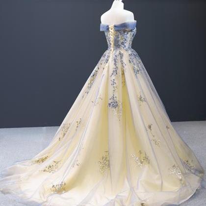 2022 Bride Solo Fluffy Skirt Dinner Dress One..