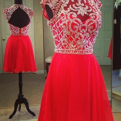 Homecoming Dresses,Red Homecoming D..