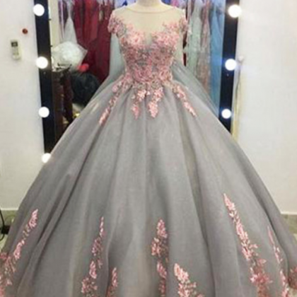 Charming Prom Dress,Ball Gown Prom ..