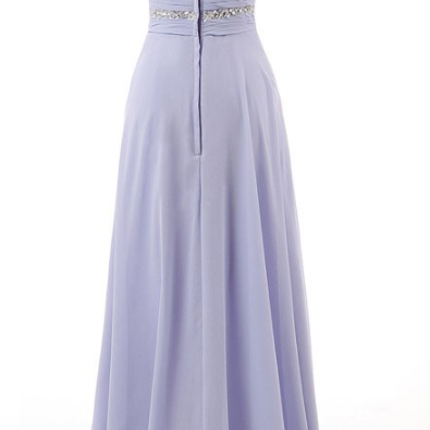Lavender Prom Dress,halter Prom Dress,long Prom..