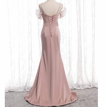 Prom Dresses,banquet Evening Dress Long Fishtail..