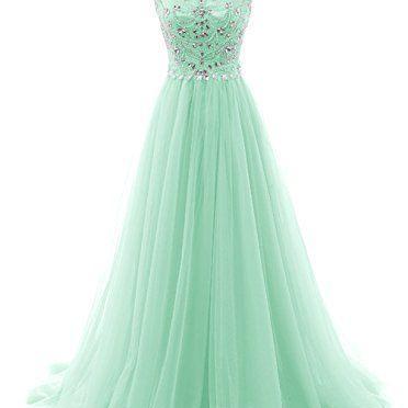 Tulle Prom Dresses,simple Prom Dress,prom..