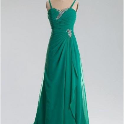 Prom Dress,green Prom Dress,v Neck Prom Dress,sexy..