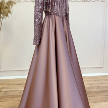 Women's Custom Made Muslim Prom Dress..