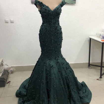 Prom Dresses,mermaid Off The Shoulder Prom Evening..