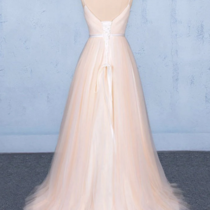 Prom Dresses, Tulle Long Prom Dress Evening Dress
