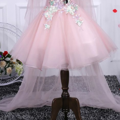 Cute A Line Tulle Off The Shoulder Homecoming..