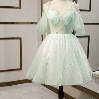 Beautiful Homecoming Dresses,sweet Dress,mint..