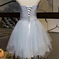 Beautiful Simple Tulle Party Dress With Bow,..
