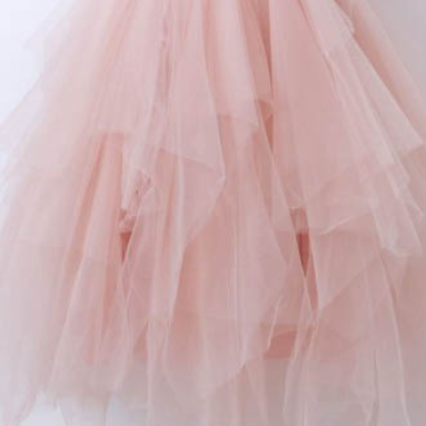 Sexy V Neck Tulle Homecoming Dress With Lace, A..