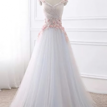 Elegant A Line Sexy Formal Prom Dress, Beautiful..