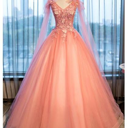 Elegant Sweetheart A-line Lace Tulle Formal Prom..