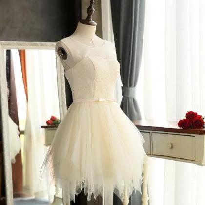 Elegant Sweetheart Tulle And Lace Formal Prom..