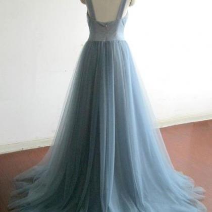 Elegant Simpletulle Formal Prom Dress, Beautiful..